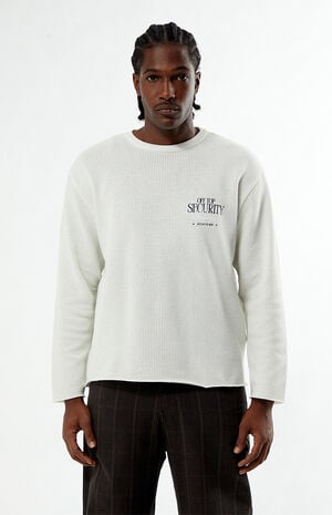 Off Top Waffle Knit Long Sleeve Shirt image number 1