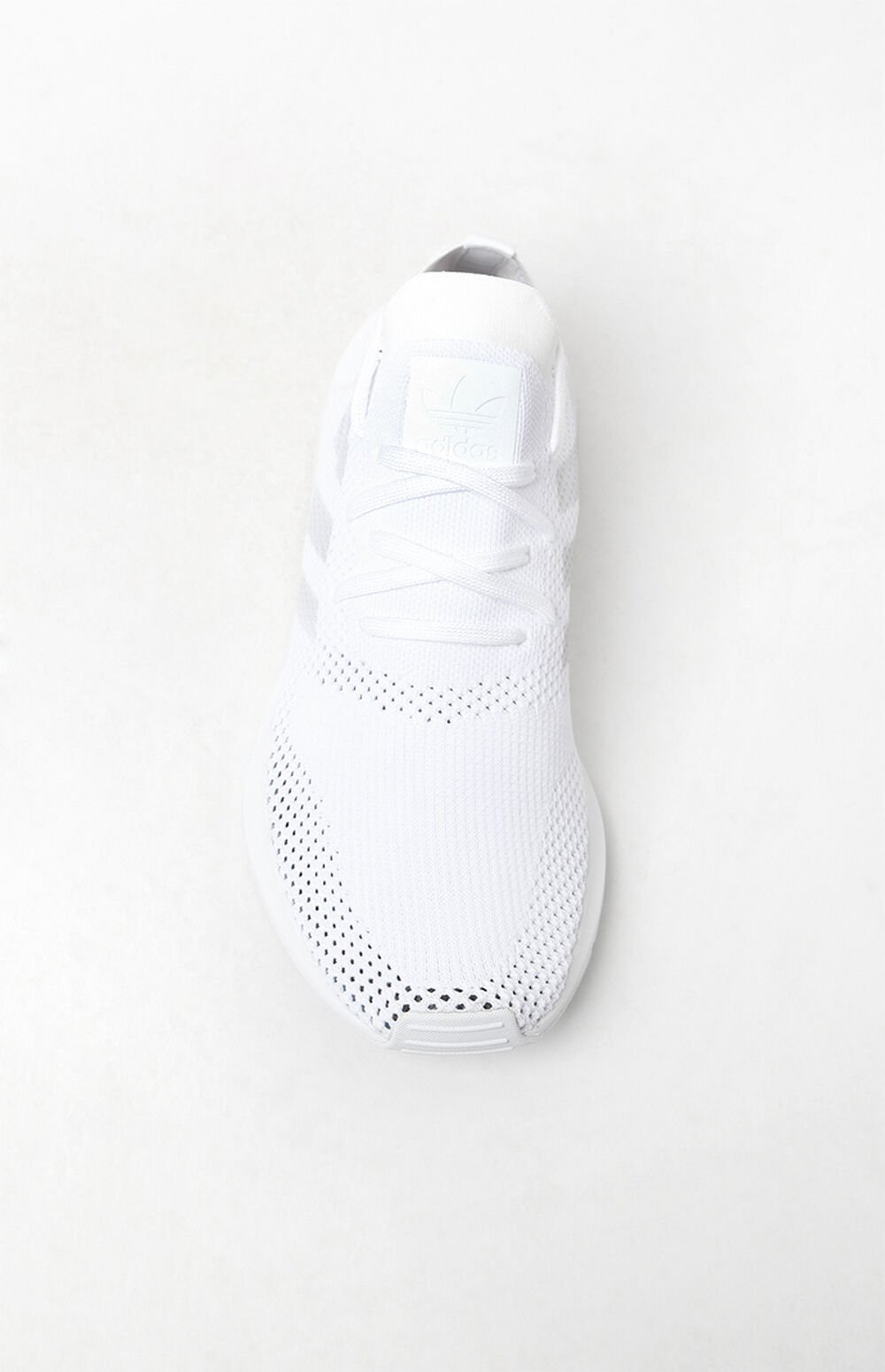 adidas Swift Run Primeknit White & Grey Shoes PacSun