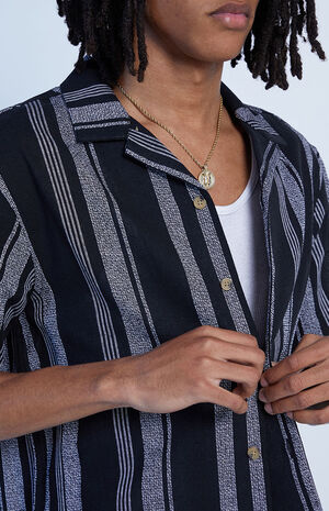 Black Stripe Resort Shirt image number 2