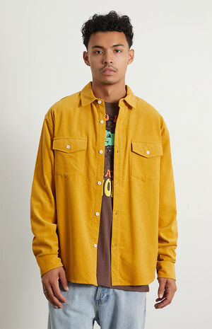 Corduroy Scalloped Shacket image number 1