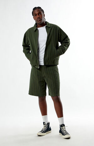 Striped Zip Up Jacket image number 4