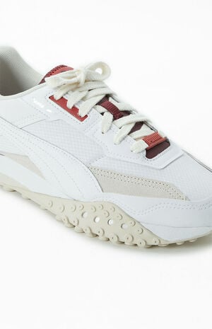 Women's White Blacktop Rider Sneakers image number 6