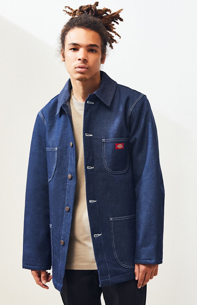 dickies denim chore jacket