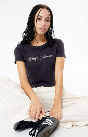 Pacific Sunwear Script Baby T-Shirt image number 1