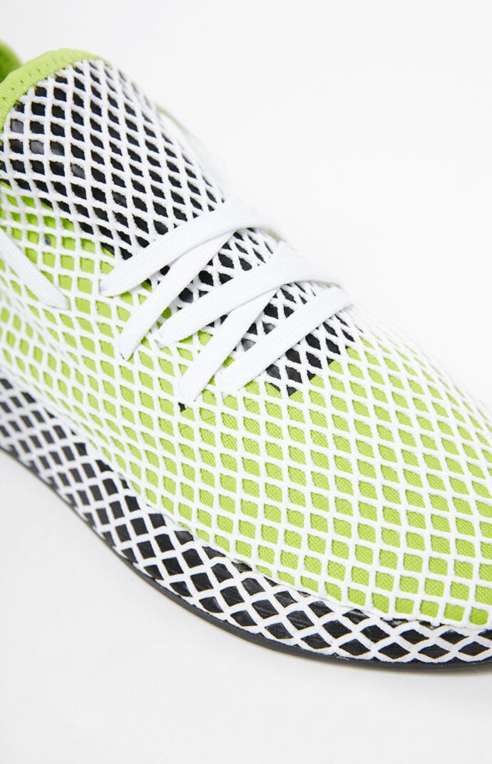 RARE Adidas Deerupt autoabbronzante Black Lime