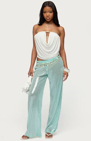 Avalee Sequin Wide Leg Pants image number 5