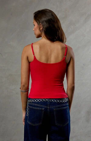 Ohio State Sculpt Tank Top image number 4