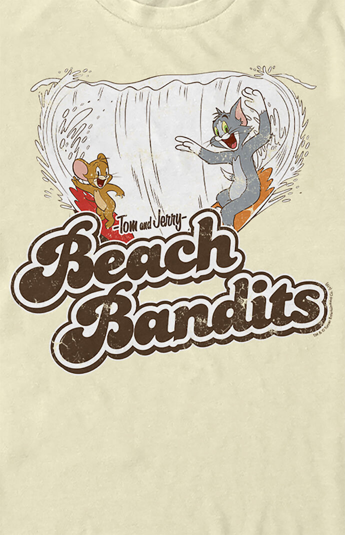 Tom And Jerry Beach Bandits T-Shirt