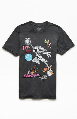 Space Jam Let's Jam Vintage T-Shirt image number 1