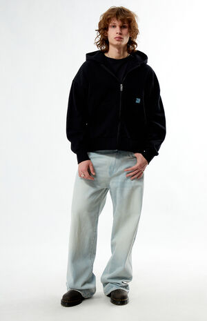 x PacSun Moon Flask Lily Zip Up Hoodie image number 4