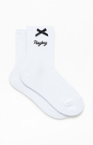 By PacSun Script Bow Socks image number 2