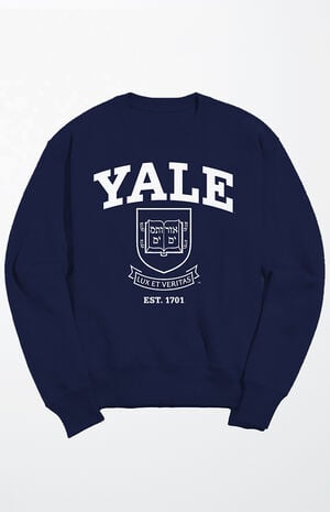 Yale Lux Et Veritas Crew Neck Sweatshirt