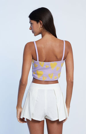 Carly Cropped Tank Top image number 3