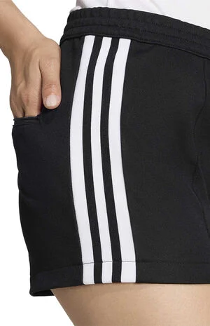 Black & White 3-Stripes Brief Shorts image number 5