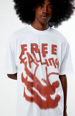 Free Falling Oversized T-Shirt image number 2