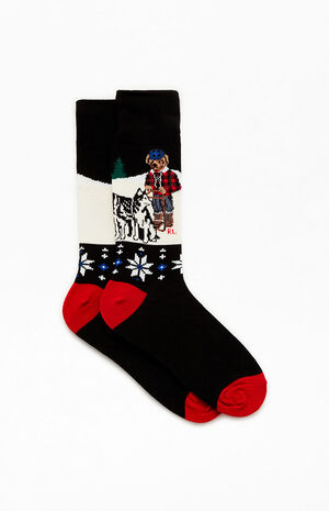 Polo Bear Cotton-Blend Trouser Socks image number 2