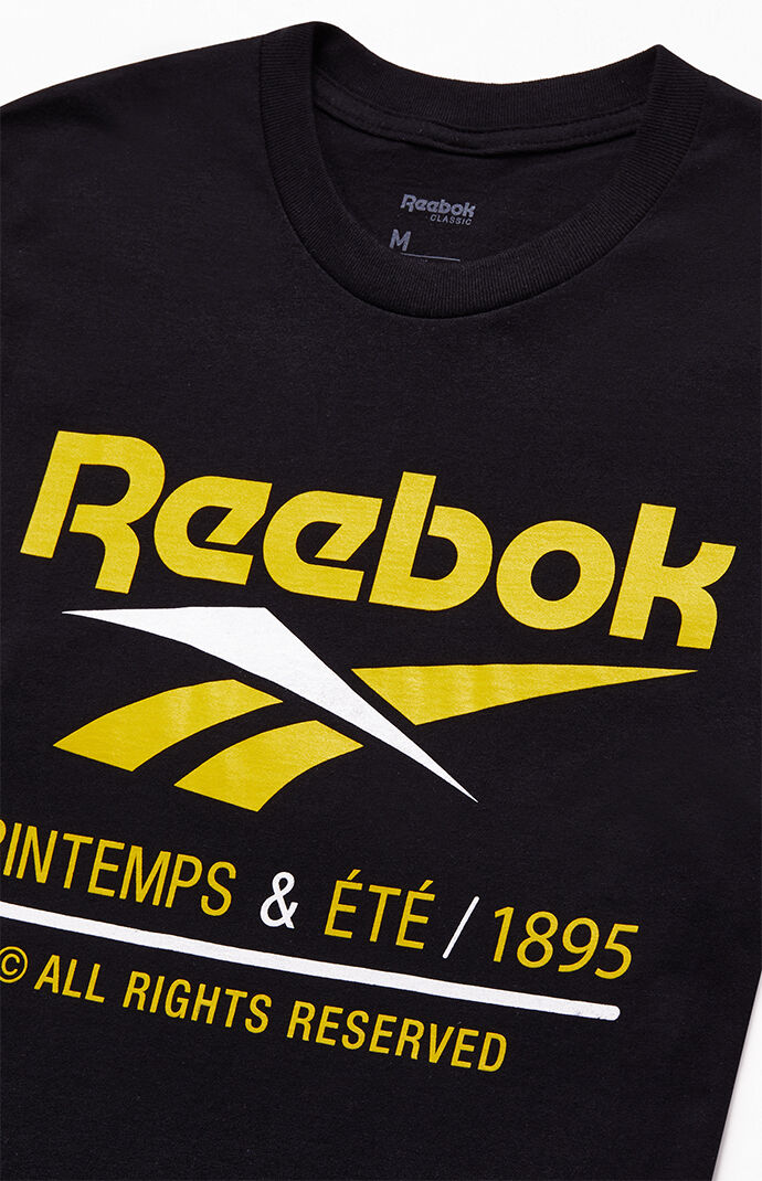 yellow reebok shirt