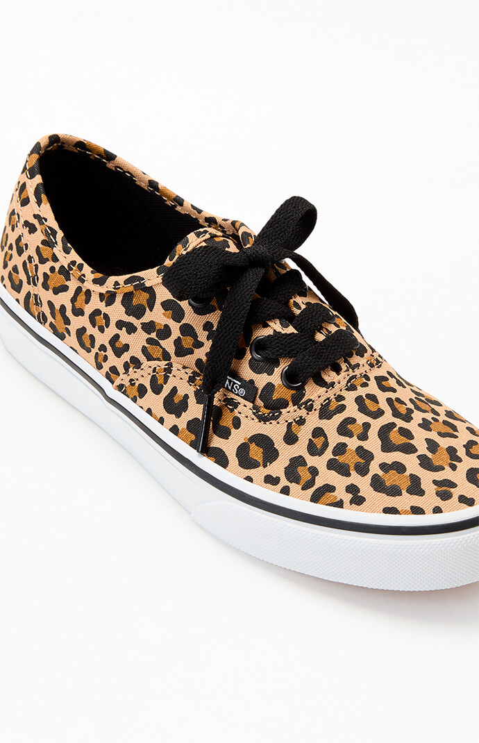 Vans Kids Leopard Authentic Shoes