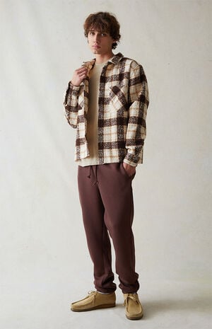 Brown Sweatpants image number 1