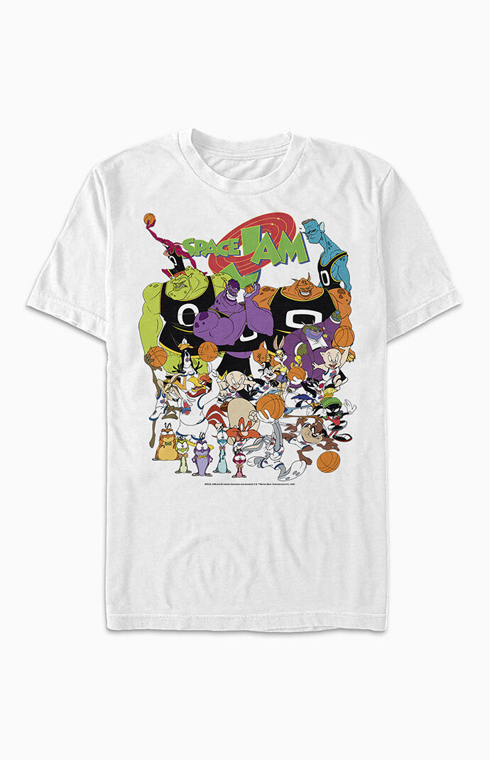 FIFTH SUN Space Jam Characters T-Shirt 