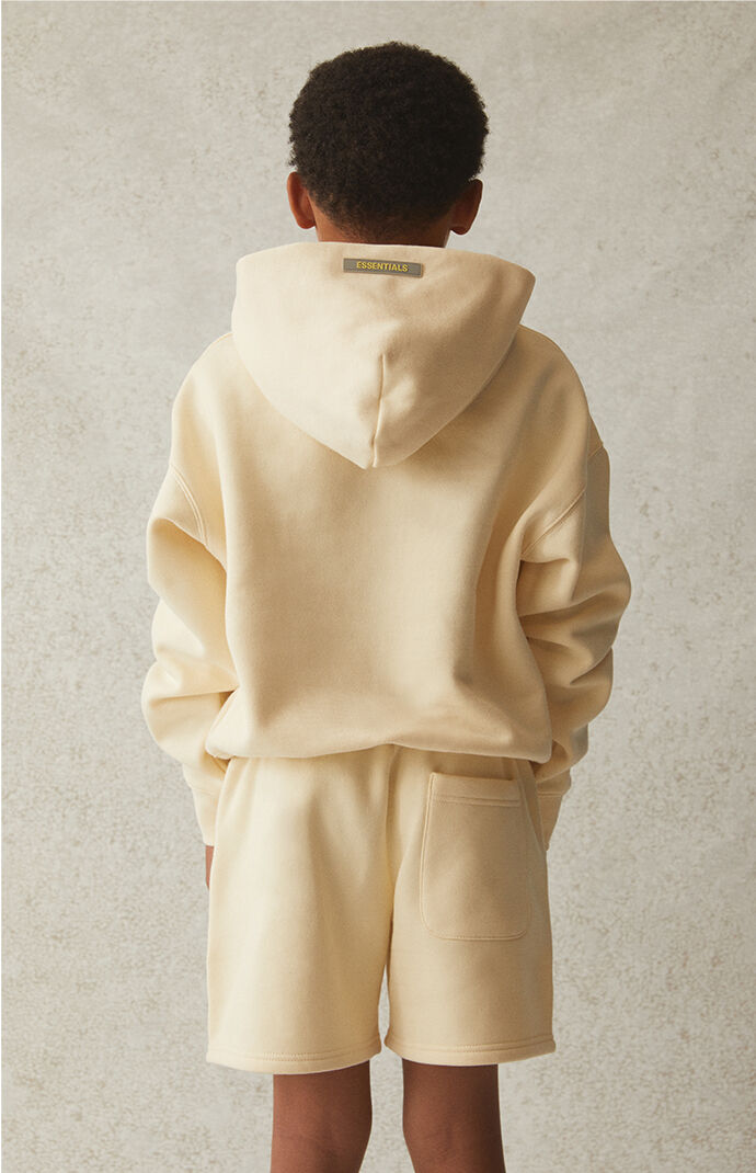 FOG Fear Of God Kids Essentials Cream Hoodie PacSun