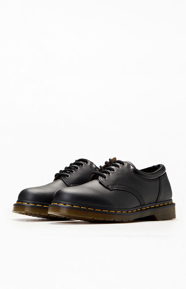 Dr Martens 8053 Black Nappa Leather Shoes | Pacsun display picture 2
