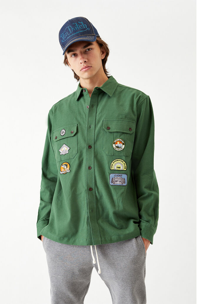 Boy Scout Button Up Shirt