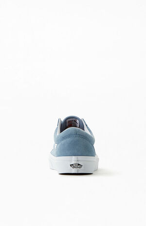 Light Blue UA Old Skool Pig Suede Shoes image number 3