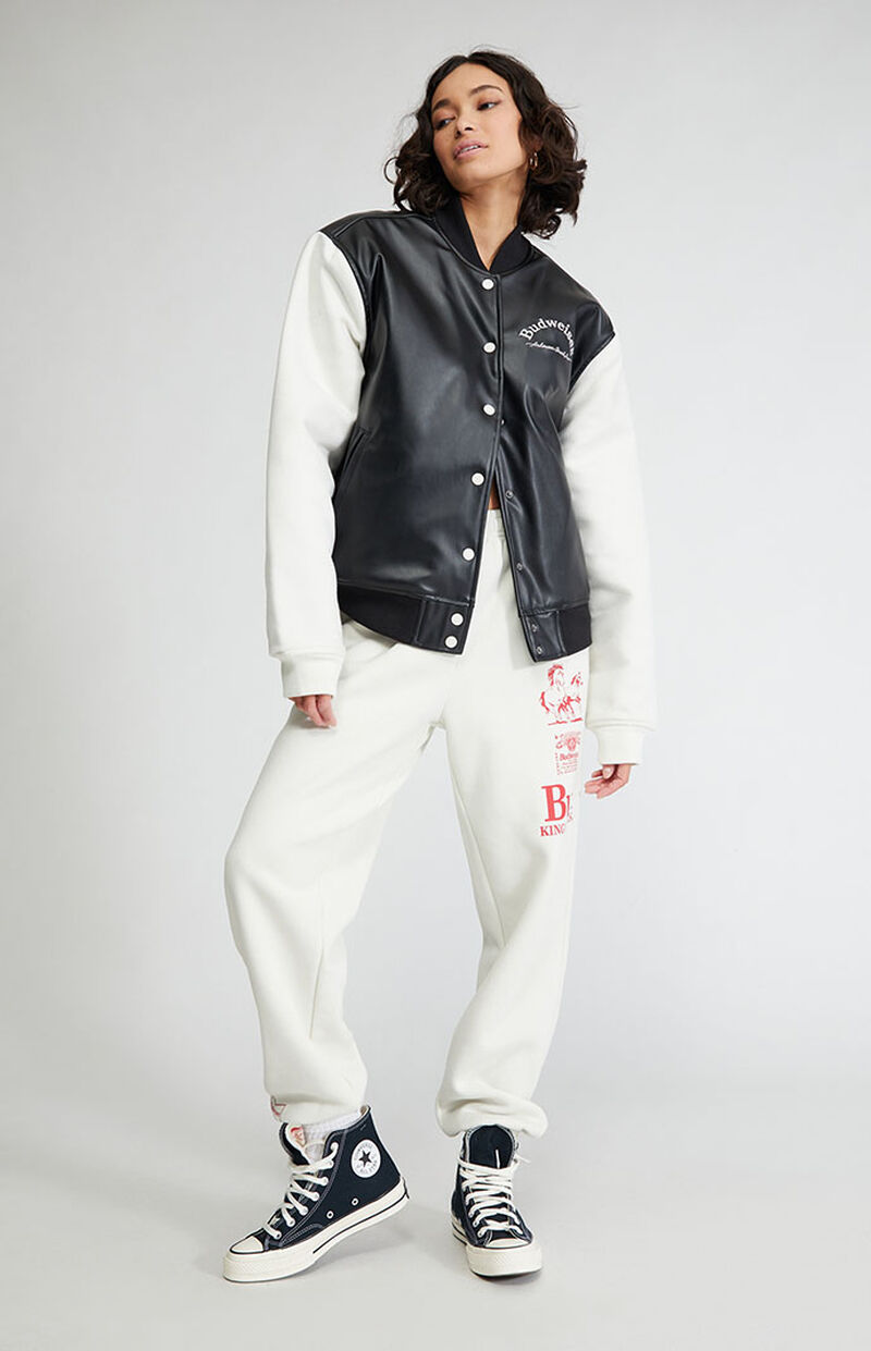 Budweiser King Of Beers Letterman Jacket PacSun