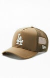 New Era LA Dodgers Snapback Trucker Hat | PacSun