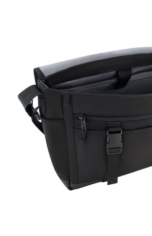 Black Athletics Messenger Bag image number 6