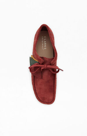 Burgundy Wallabee Shoes image number 5
