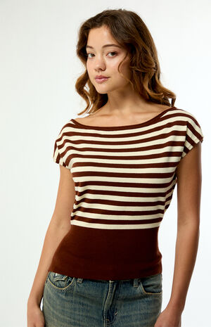 Eva Short Sleeve Sweater T-Shirt image number 5