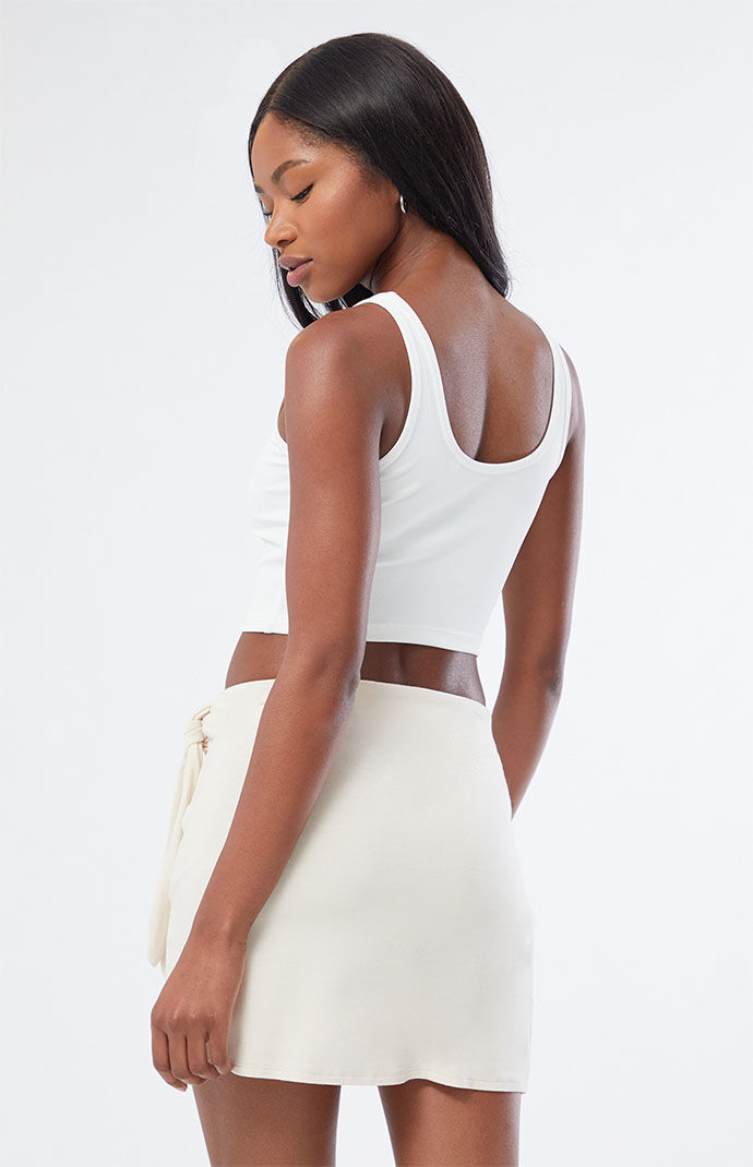White wrap skirt sales 8x10