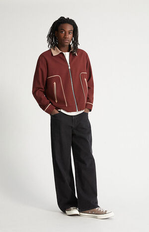 Eco Black Extreme Baggy Jeans image number 2