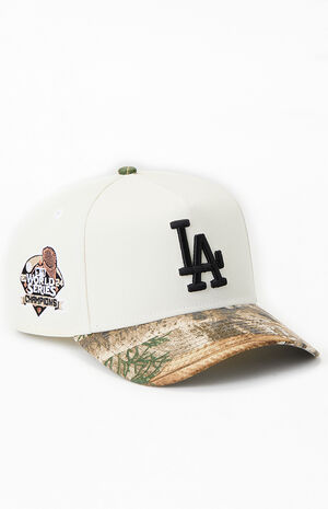 LA Dodgers 9FORTY Camo World Series Snapback Hat image number 1