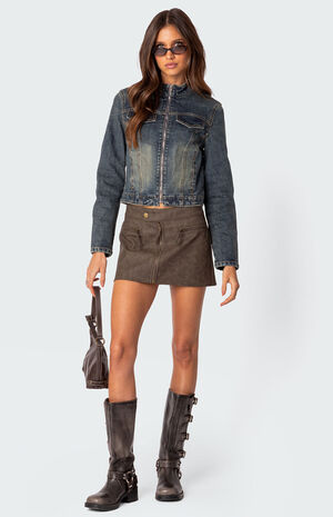 Scorpio Washed Denim Jacket image number 2