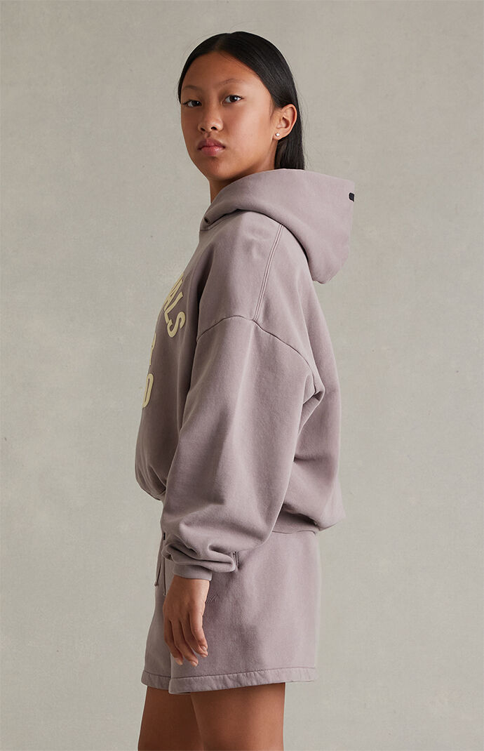 Fear of God ESSENTIALS Kids Faded Mauve Signature Classic Sweat Shorts