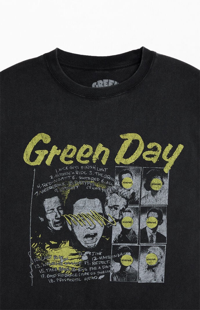 Green Day Nimrod Tシャツ Mサイズ Nimrod XXV Black T-Shirt – ワーナーミュージック・ストア