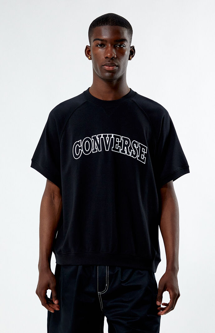 Converse Short Sleeve Crew Neck Sweatshirt PacSun
