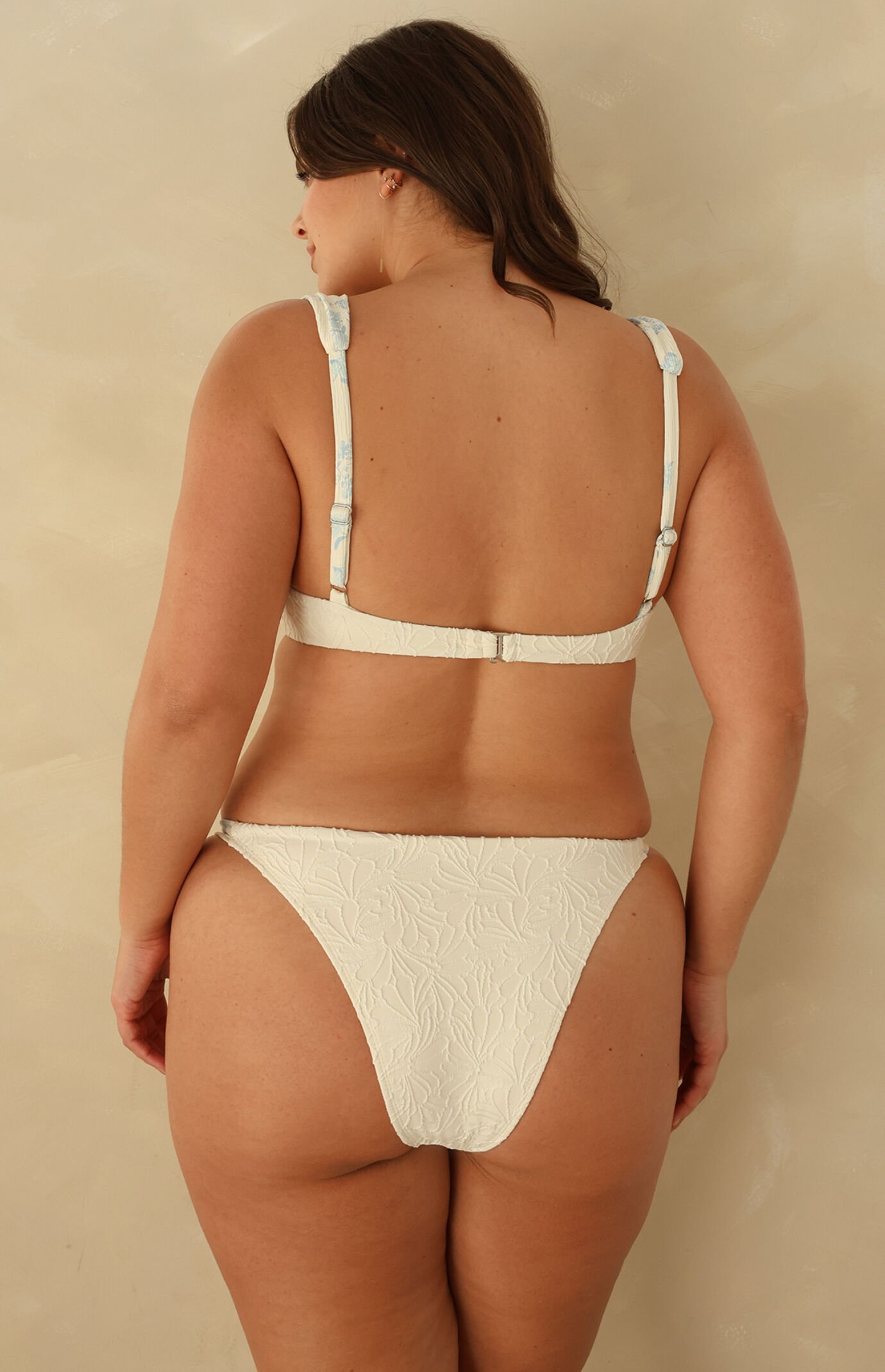 Dippin' Daisy's Blue Belle Underwire Bralette Bikini Top