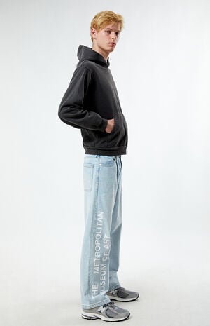 x PacSun Baggy Graphic Jeans image number 1
