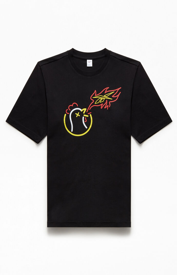 x Hot Ones Black T-Shirt