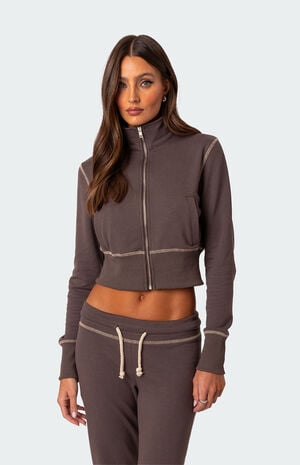 Alexia Zip-Up Sweatshirt image number 1