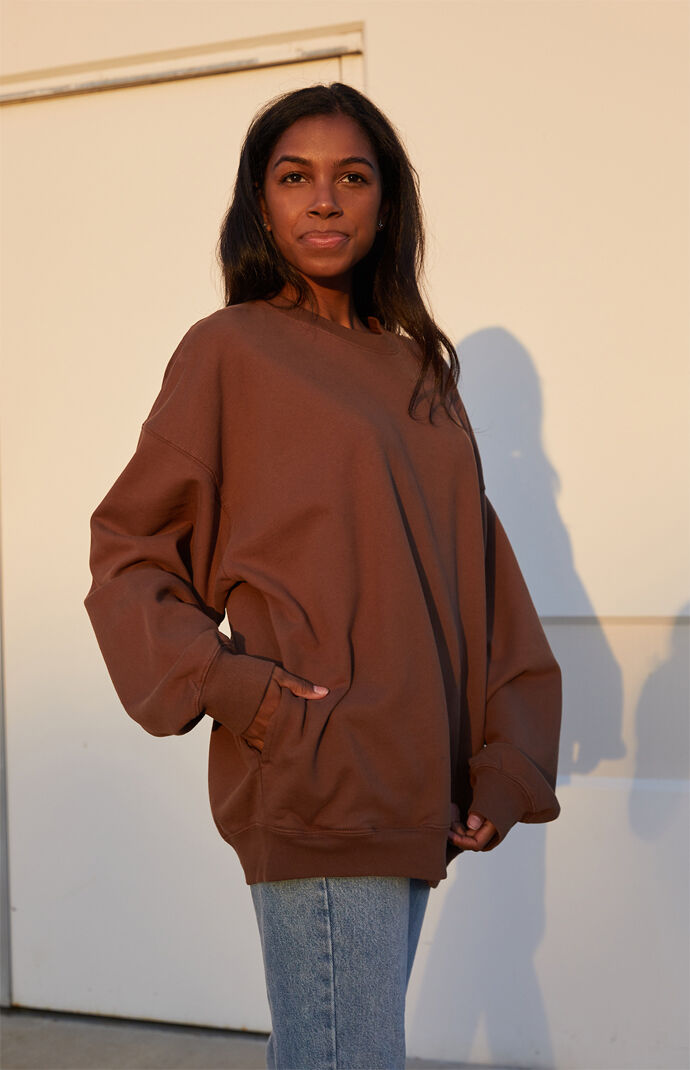 John galt brown pullover sweatshirt Clearance