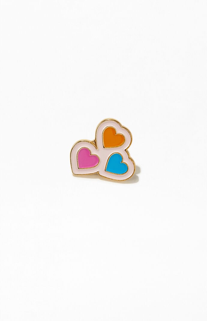 Hearts Enamel Pin