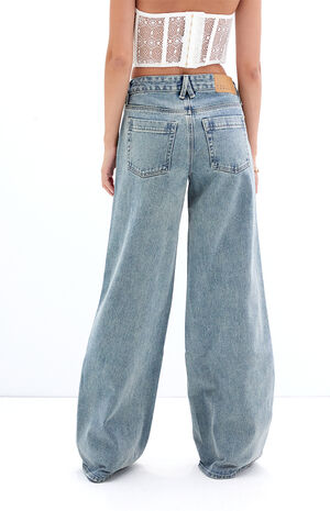 Casey Western Low Rise Baggy Jeans image number 4