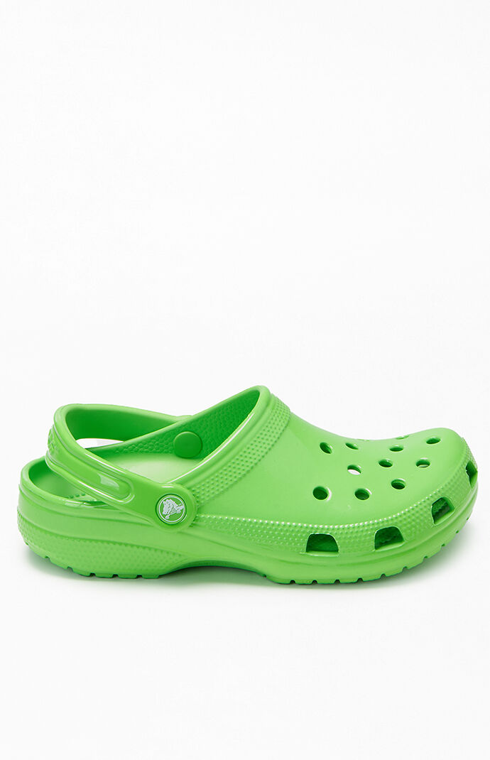 Crocs Kids Classic Neon Highlighter Clogs PacSun
