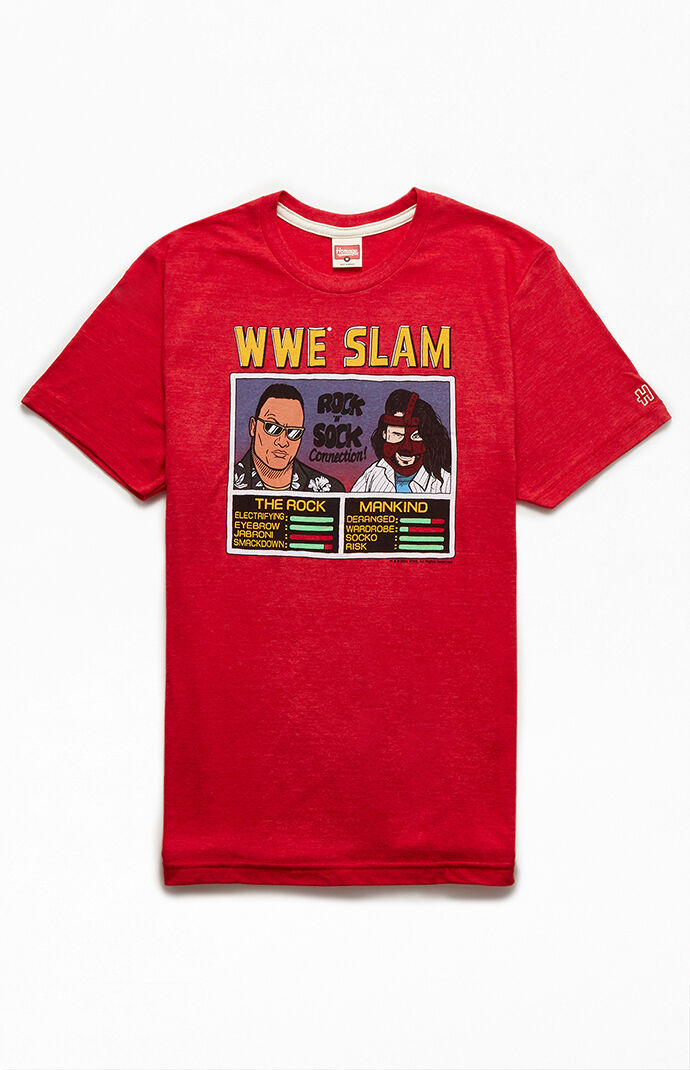 WWE Slam The Rock & Mankind T-Shirt