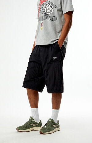 Black Zip Off Loose Fit Pants image number 2